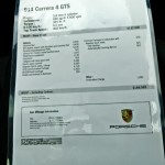 911 Carrera spec sheet